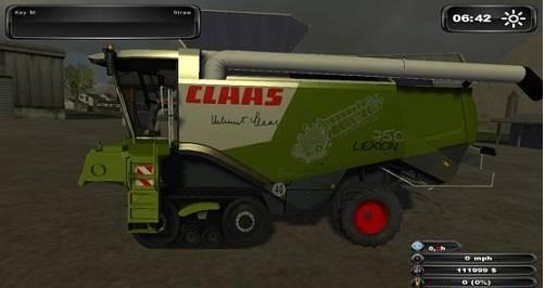 Мод "Claas Lexion 750 TT" для Farming / Landwirtschafts Simulator 2011