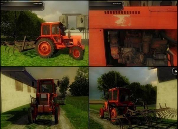 Мод "MTZ-80 & Kultivator" для Farming / Landwirtschafts Simulator 2011