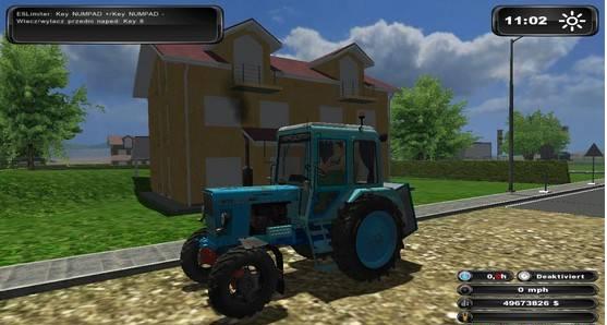 Мод "MTZ 82.1 (with real sounds)" для Farming / Landwirtschafts Simulator 2011